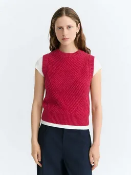 thinking mu thinking mu Damen Pullunder - Kaia - aus Wolle – Produktbild 1 von 1