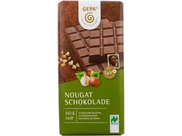gepa GEPA Bio-Schokolade "Nougat", 100 g – Produktbild 1 von 1