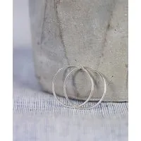pikfine pikfine Minimalistische Creolen "Franka" 3 Größen – Produktbild 3 von 6