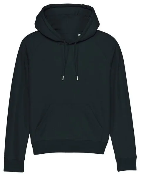 Human Family Human Family Bio Damen Hoodie "Trekker - Climate Change is Real" in Schwarz – Produktbild 1 von 2