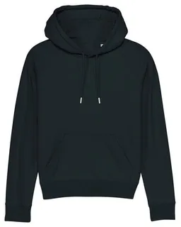 Human Family Human Family Bio Damen Hoodie "Trekker - Climate Change is Real" in Schwarz – Produktbild 1 von 1