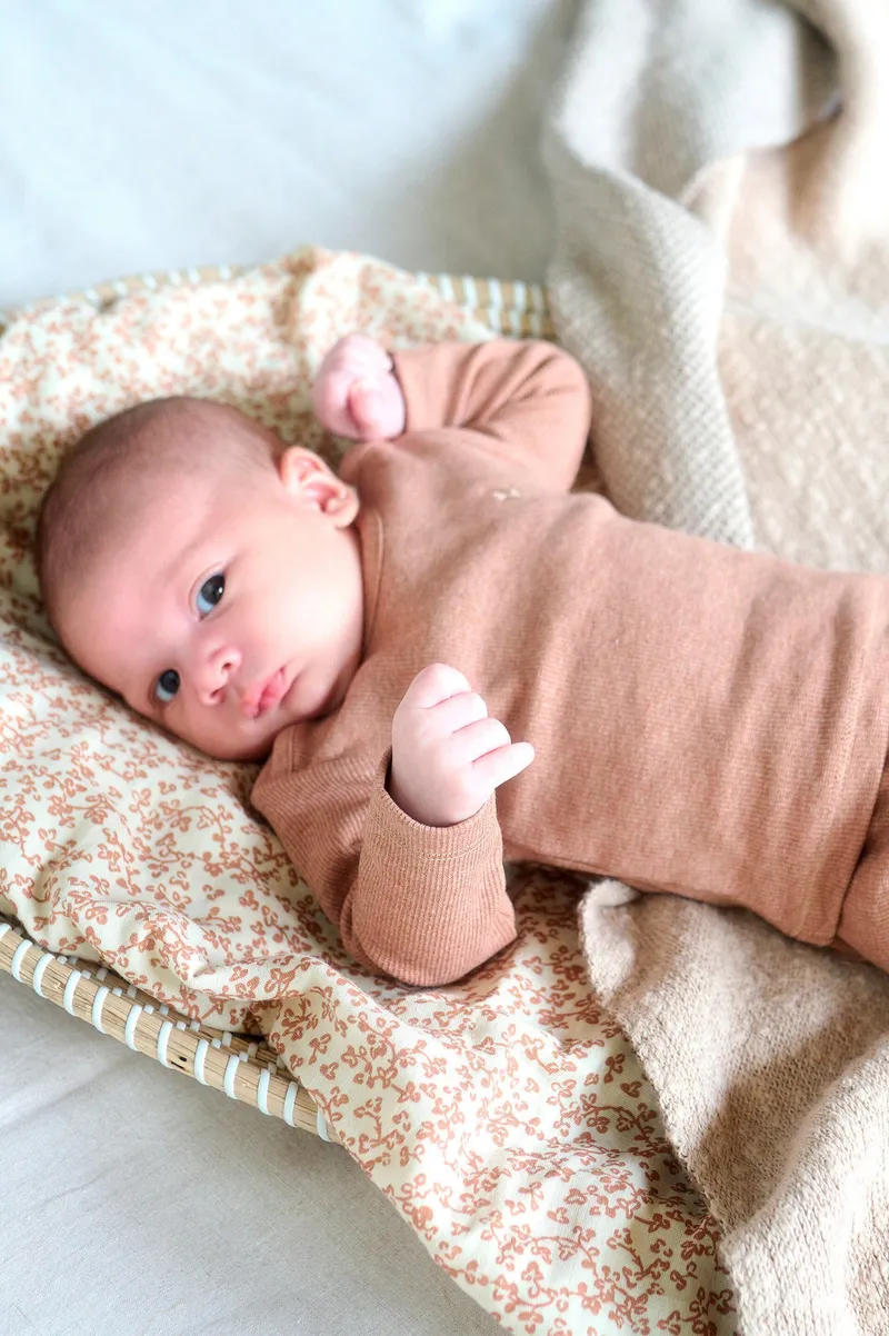 Noppies Newborn Jogginghose Naura, Orange, – Produktbild 3 von 3