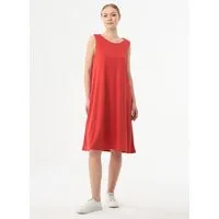 ORGANICATION ORGANICATION Jerseykleid aus REPREVE® und LENZING ECOVERO, Red, – Produktbild 1 von 1