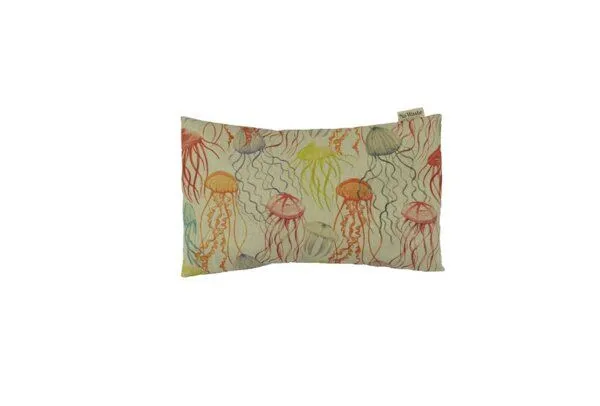 NoWaste Wrapping NoWaste Wrapping Zirbenkissen Kopfkissen Schlafkissen 20 x 30 cm, Quallen, – Produktbild 1 von 2