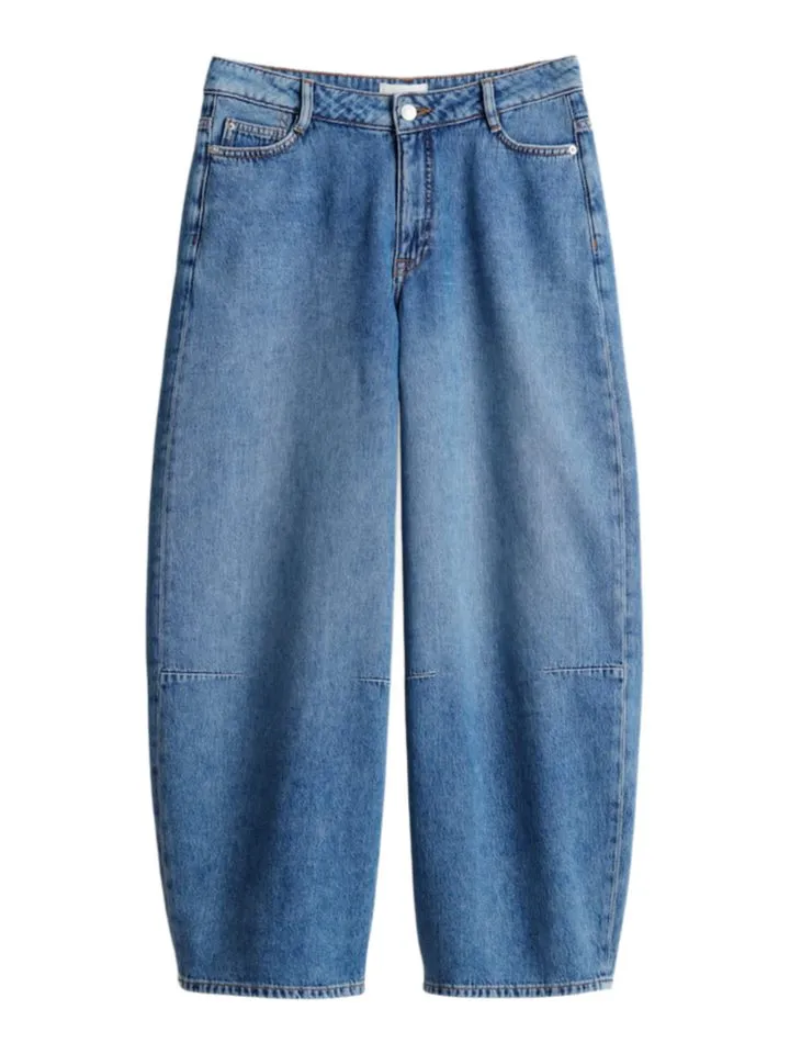 OPUS 5-Pocket-Jeans Casual,Baumwolle,Used Look,Barrel Fit,Mittel – Produktbild 1 von 5