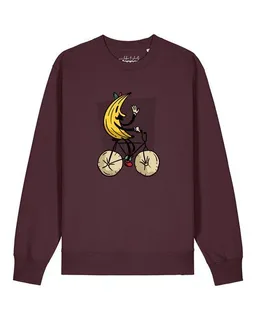 watapparel watapparel Sweatshirt Unisex Banana Rider – Produktbild 1 von 1