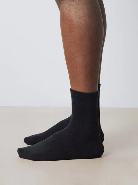 Honest Basics Honest Basics Socken 4er-Pack, Schwarz, – Produktbild 4 von 4