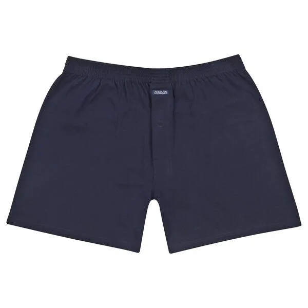 Ammann Ammann Herren Boxershort aus hochwertiger Bio-Baumwolle, Blau, – Produktbild 1 von 1