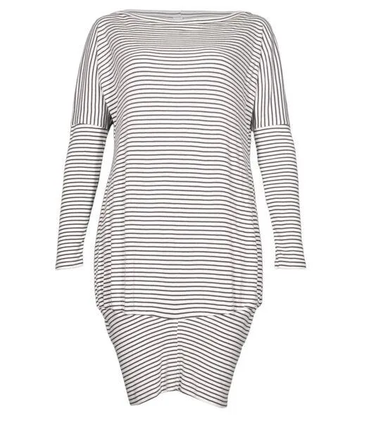 FORMAT FORMAT POKE Kleid, Hell gestreift, – Produktbild 1 von 4