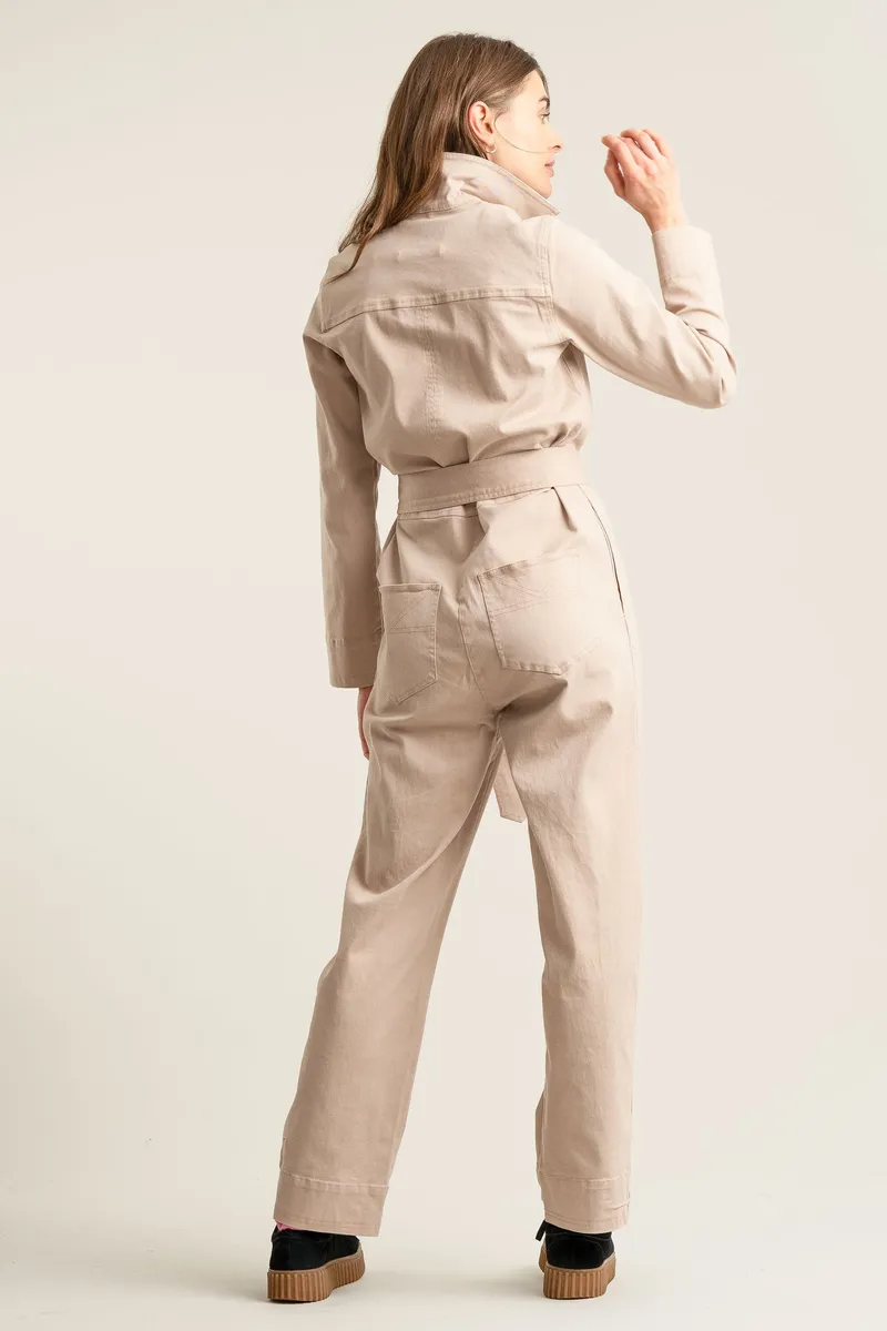 KOMODO KOMODO Damen vegan Jumpsuit Lyon Staubiges Rosa, Hell-pink, – Produktbild 2 von 2
