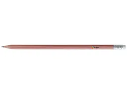 FSC-zertifizierter Bleistift 6-eckig 18,5 cm mit Radiertip, natur – Produktbild 1 von 1