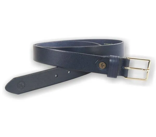 Greenbelts Greenbelts Damen Ledergürtel GIULIA, Blau, – Produktbild 4 von 4