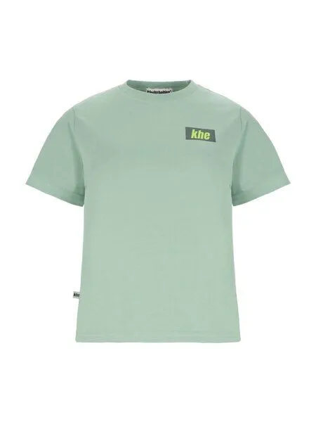 kleiderhelden kleiderhelden kheTee W 215gr "Letterbox", regular fit, T-Shirt aus regenerativer Baumwolle, Mint, – Produktbild 1 von 3