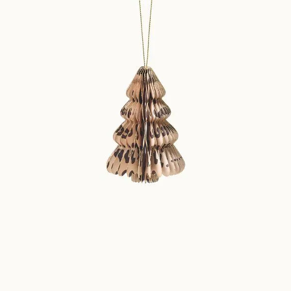 by Vivi. by Vivi. Papier Tanne - Leo Print, Beige, – Produktbild 1 von 2