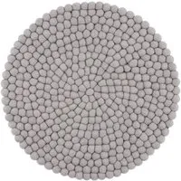 myfelt myfelt Filzkugel Sitzauflage (⌀ 36 cm, 36 x 36 cm), Grau (luis), – Produktbild 1 von 1