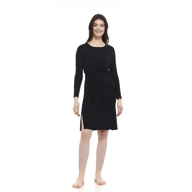 Yogaessential Vielseitiges Kleid Damen Yogaessential, Noir, – Produktbild 1 von 1