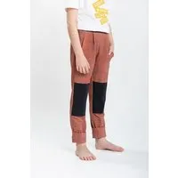Babbily Babbily Bequeme Schlupfhose im Jeans-Look mit verstärkten Knien, Rot, – Produktbild 1 von 1