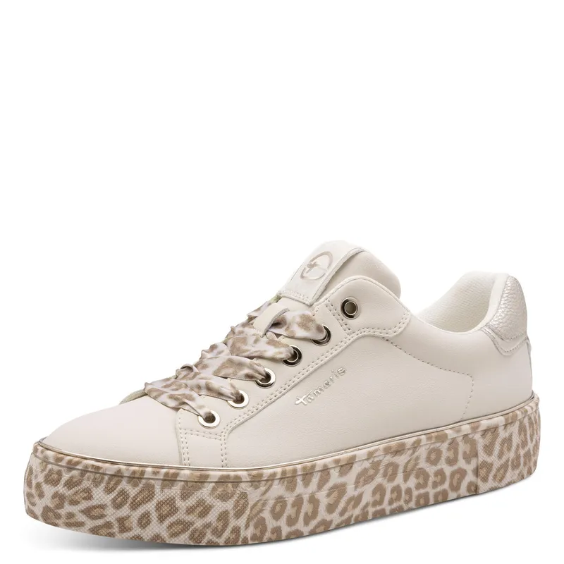 Tamaris Tamaris Textil Damen Sneaker Low, Braun, – Produktbild 1 von 6