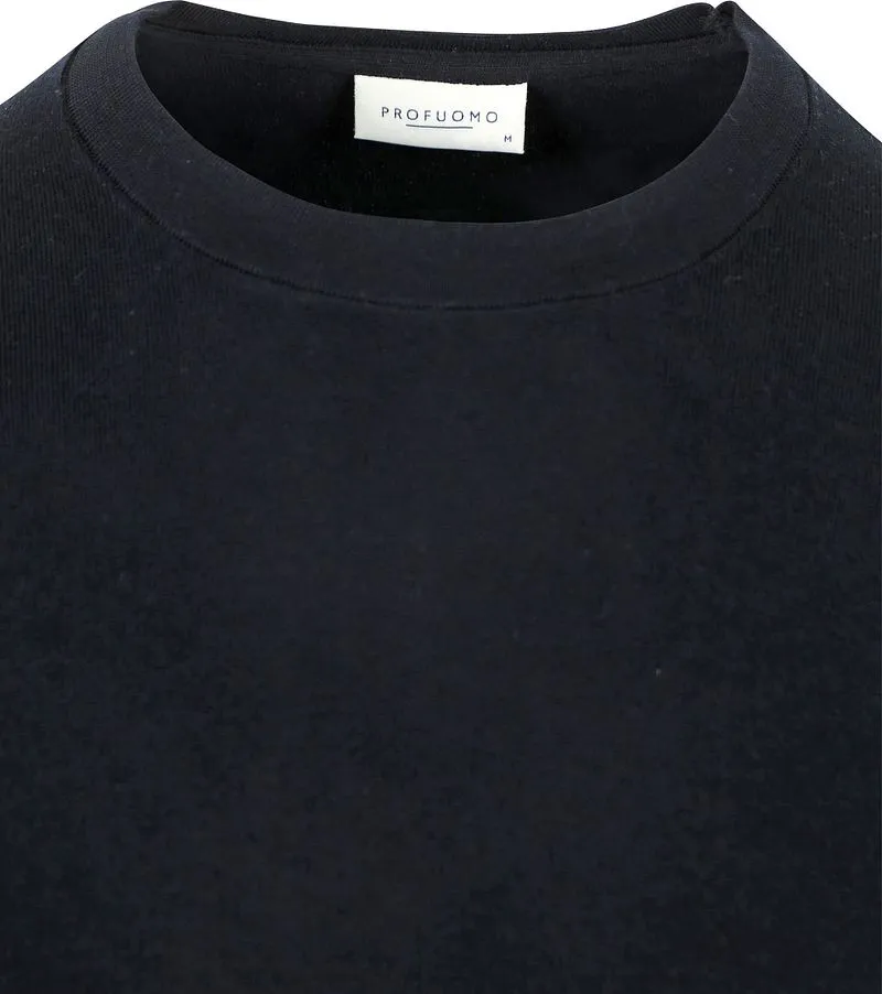 Profuomo Profuomo Pullover Luxury Navy - Größe L, Dunkelblau, – Produktbild 3 von 3