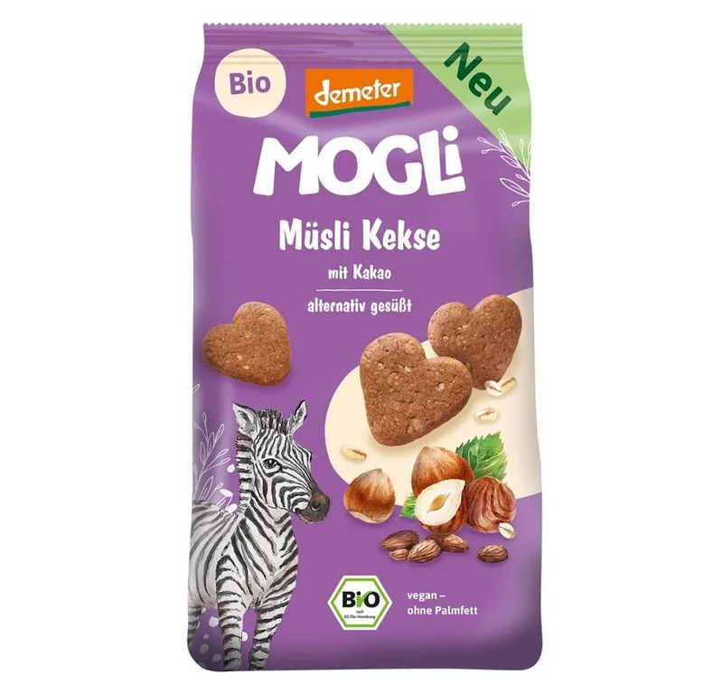 MOGLi MOGLi Süßigkeit Müsli Kekse - Kakao 125g – Produktbild 1 von 1