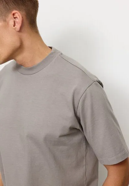 recolution Herren Heavy T-Shirt aus Bio-Baumwolle - ELDER - recolution, Greige (grau), – Produktbild 4 von 4