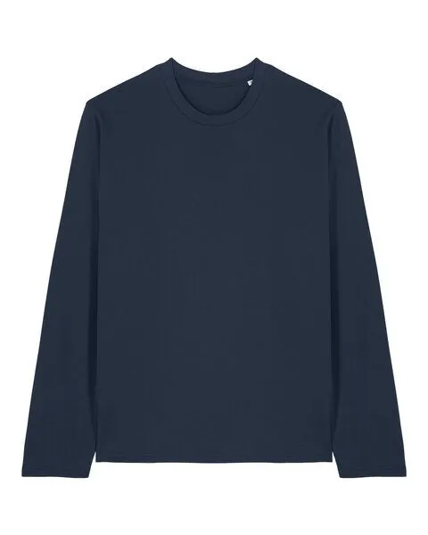 Greenspired Greenspired Umweltfreundliches Unisex-Langarmshirt aus 100 % Biobaumwolle 180 g/m² XXS-3XL, Navy, – Produktbild 1 von 1