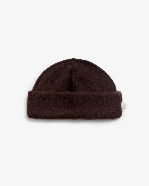 Rotholz Rotholz Toque Bio Wollmischung, Braun (rosewood brown), – Produktbild 1 von 3