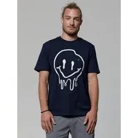 watapparel watapparel T-Shirt Unisex Smiley, French navy, – Produktbild 1 von 1