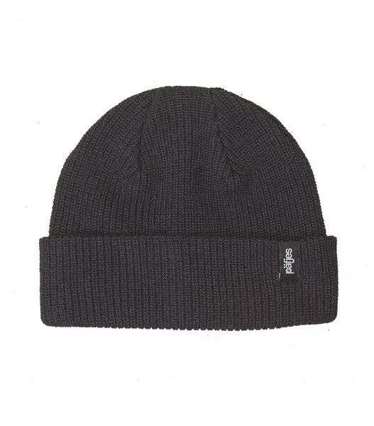 päfjes päfjes - Fair gehandelte Unisex Mütze aus Baumwolle (Bio), Schwarz, – Produktbild 2 von 3