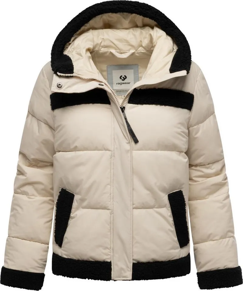 ragwear ragwear Winterjacke Editah YOUMODO warme modische Jacke mit Plüsch-Details, Braun, – Produktbild 5 von 5