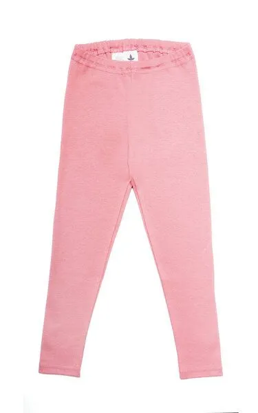 Leela Cotton Leela Cotton Baby Kinder Leggings Bio-Baumwolle Unisex 2051, Altrosa, – Produktbild 2 von 2