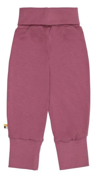 loud + proud loud + proud Babys & Kinder, Hose, GOTS-zertifiziert, Grape (rosa), – Produktbild 1 von 2