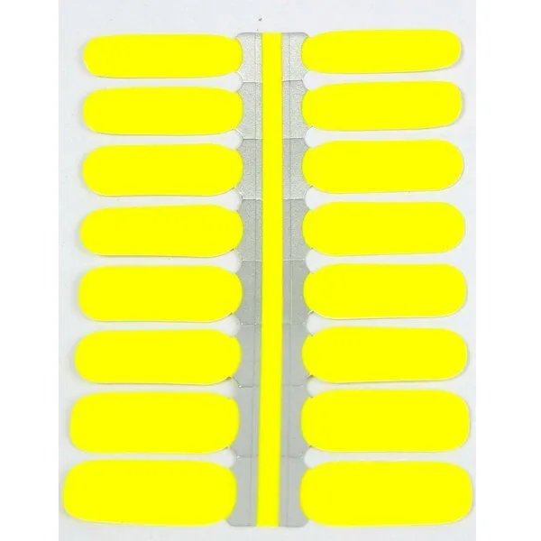Vargu Vargu LAUED vegane Nagelfolien solid neon, Neon moon, – Produktbild 4 von 4