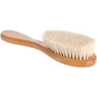 Grünspecht Naturhaarbürste aus Ziegenhaar für Neugeborene Babybürste für Neugeborene von 0-6 Monaten – Produktbild 1 von 1