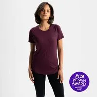 VIDAR Sport VIDAR Sport Damen Natural Performance Shirt, Burgundy red, – Produktbild 1 von 1