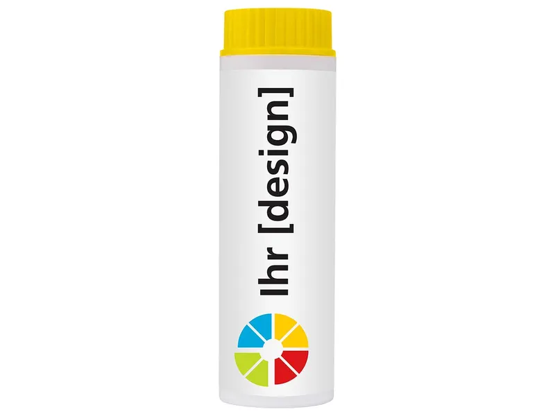 PUSTEFIX Seifenblasenspiel 'Pustefix' inklusive 1-4 farbigem Etikett 42 ml, Gelb, – Produktbild 1 von 1