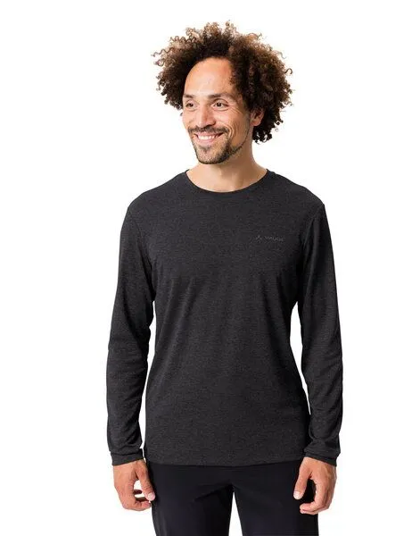 Vaude VAUDE Herren-Langarmshirt 'Essential' mit Rundhalsausschnitt, black, Gr. XL – Produktbild 7 von 8