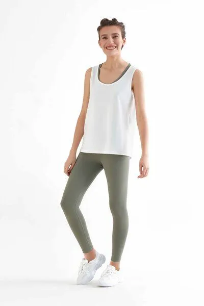 True North True North Damen Tank Top aus Bio-Baumwolle und Modal Unterhemd Top 1210, Weiß, – Produktbild 3 von 3
