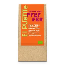 El Puente El Puente Bio-Pfeffer schwarz ganz | Fair Trade | Bio-zertifiziert | Vegan | Glutenfrei – Produktbild 1 von 1