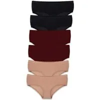 ORGANICATION ORGANICATION KARINNA | Hipster aus Bio-Baumwolle und TENCEL Modal im 6er-Pack, Mix-16, – Produktbild 1 von 1