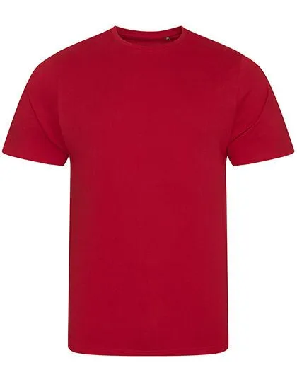 Ecologie by AWDis Ecologie by AWDis Cascades Unisex T-Shirt Rundhals Bio-Baumwolle, Fire red, – Produktbild 2 von 3