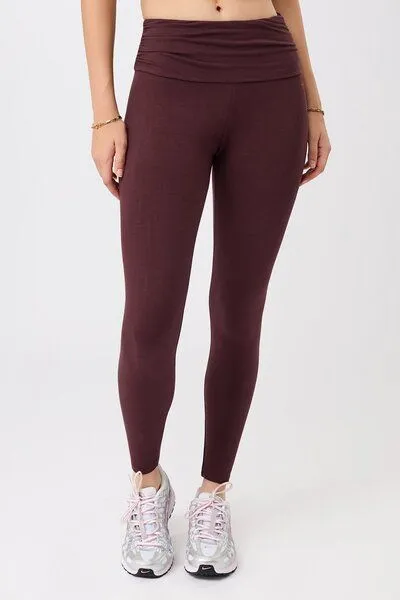 mandala Mandala Pilates Tights, Ruby (rot), – Produktbild 1 von 4