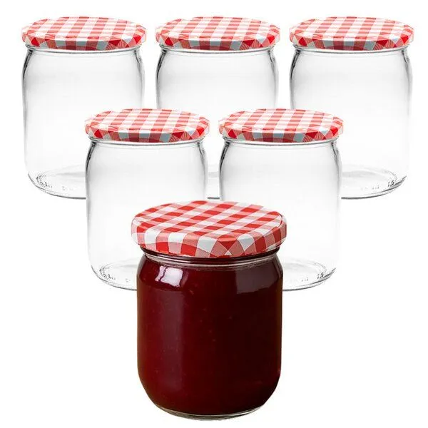 mikken mikken Einmachgläser 540ml mit Schraubdeckel – Produktbild 3 von 8