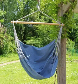GLOBO Fair Trade GLOBO Fair Trade Hängesitz "Denim" aus recyceltem Jeansstoff – Produktbild 1 von 1