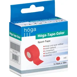 Höga-Pharm HÖGA TAPE Color 3,75 cmx10 m rot 1 St Pflaster – Produktbild 1 von 1