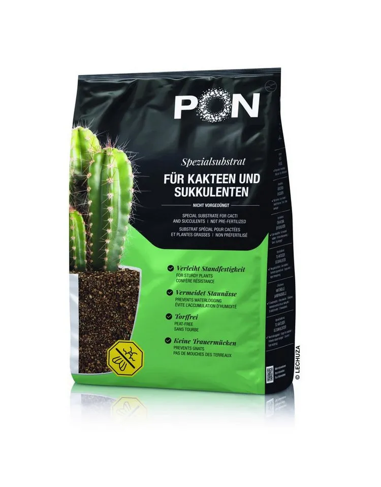 Lechuza® Lechuza® Pflanzgranulat Lechuza Cactuspon Pflanzsubstrat für Kakteen 3 L – Produktbild 1 von 1