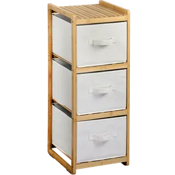 Kesper Kesper Regal mit 3 Boxen, Bambus – Produktbild 1 von 1
