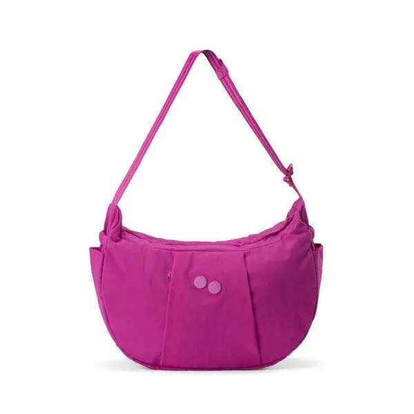 PINQPONQ PINQPONQ Crossbody Bag Krumm Large, Crinkle fuchsia (rosa), – Produktbild 6 von 7