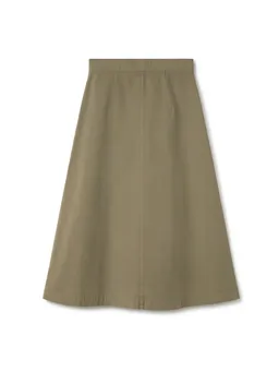 TWOTHIRDS TWOTHIRDS Damen vegan Rock Aspo Light Khaki – Produktbild 1 von 1