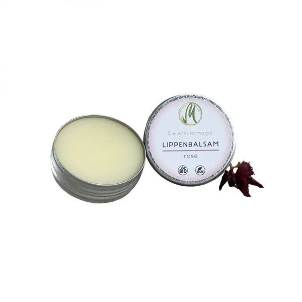 Die Kräutermagie Die Kräutermagie Lippenpflege Rose-Vanille 15 g – Produktbild 3 von 3